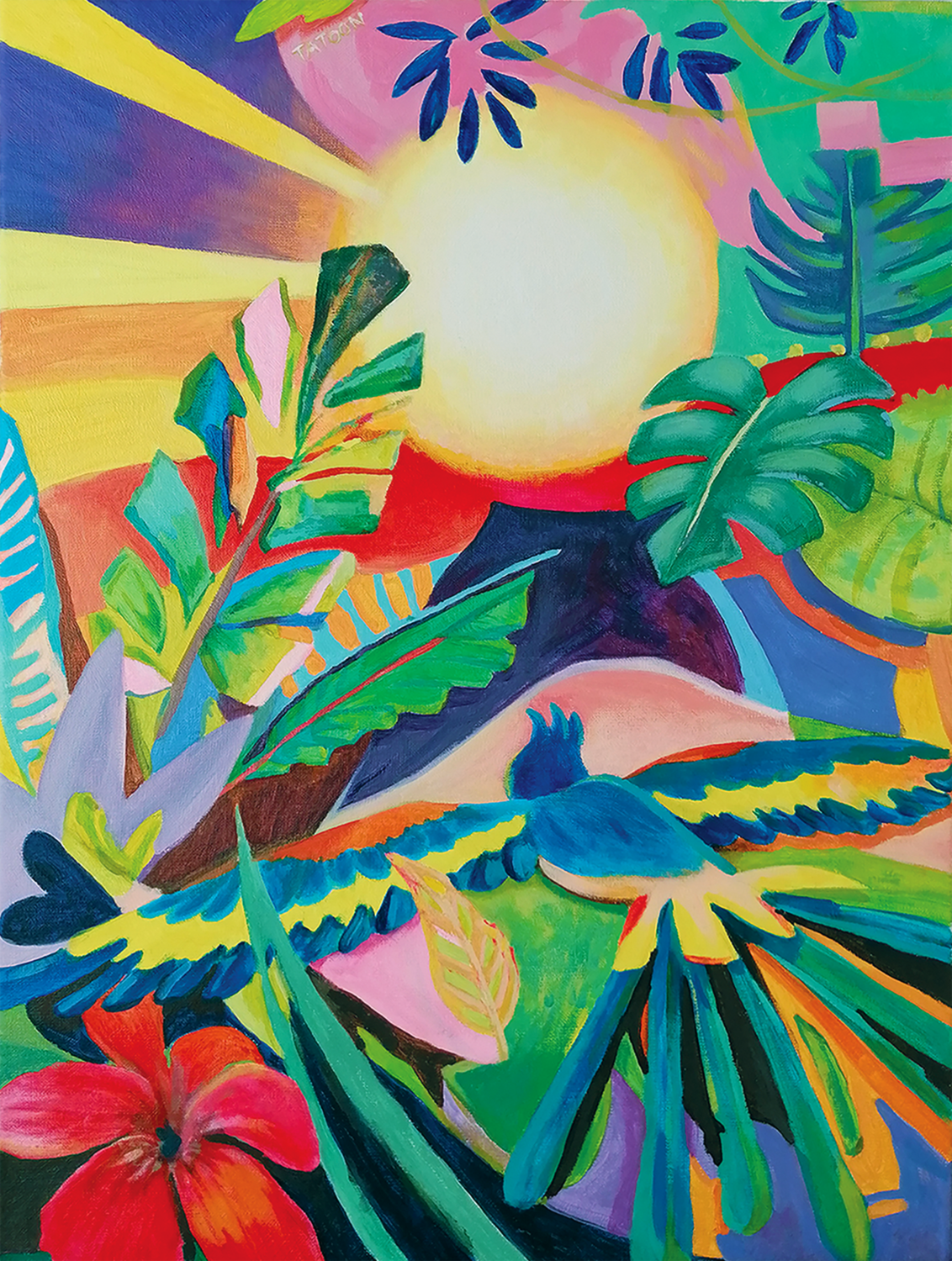 Horizon Tatiana pietkiewicz Original painting for sale