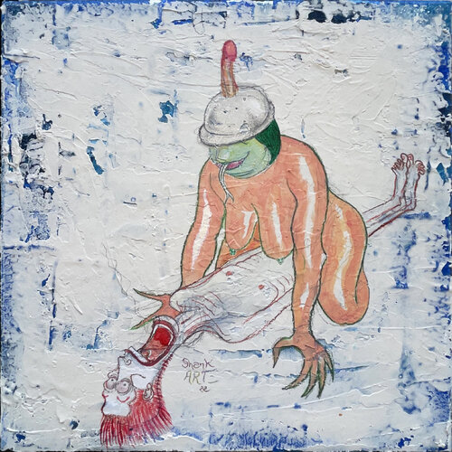 Nous les vivants #2 Du levande by Shank ARTE, Painting for Sale on Select