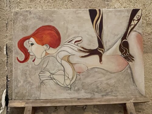 Love is good - série rencontre anima - animus by Shank ARTE, Painting for Sale on Select