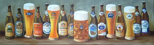 Beer by Valerija Govorova, Painting for Sale on Select