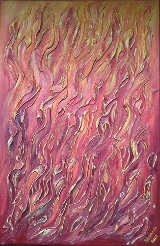 Four element. Fire by Valerija Govorova, Painting for Sale on Select