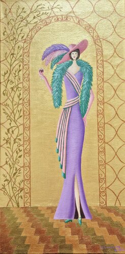 Girl a Spring von Valerija Govorova, Malerei kaufen auf Select