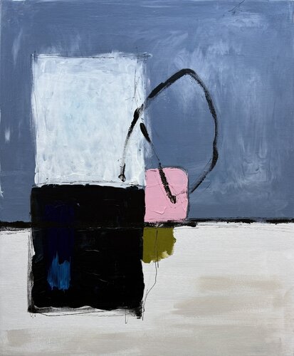 Quiet Balance by Ana Ozz, Painting for Sale on Select