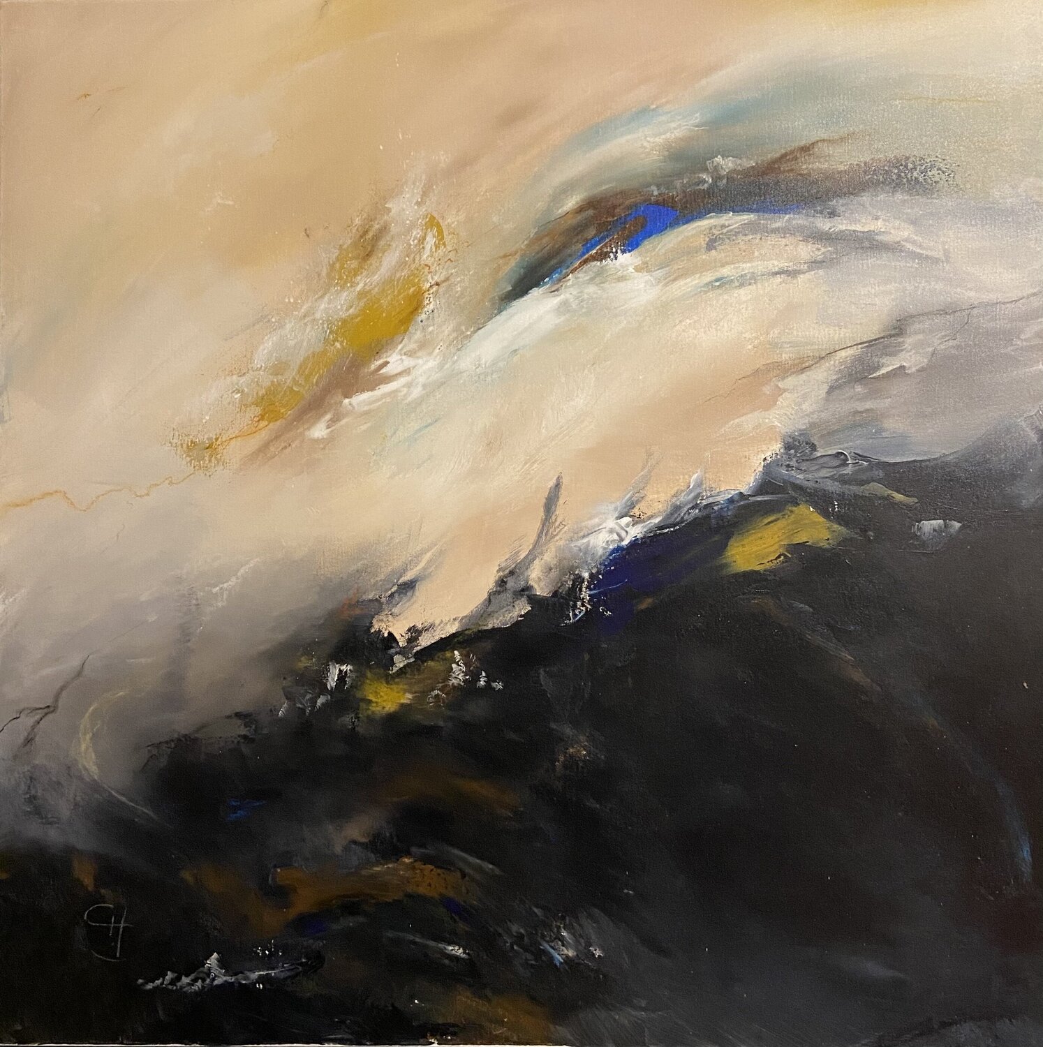 Prendre son envol SanChae - Sandrine Chalot Original painting for sale
