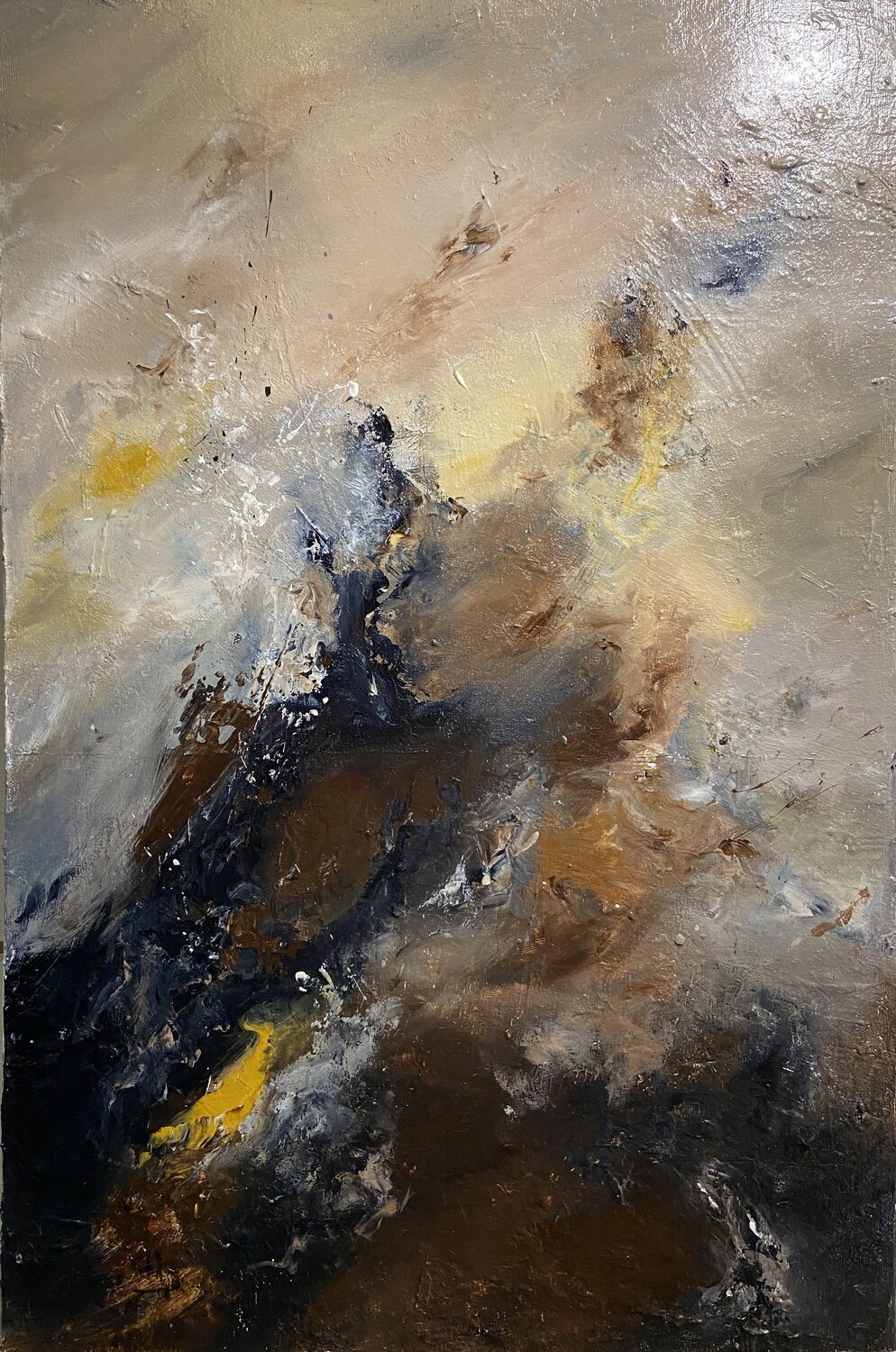 Elévation II SanChae - Sandrine Chalot Original painting for sale