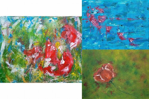 Spring Vibes by Šárka Pham, Painting for Sale on Select