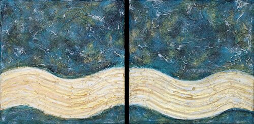 Storm at Sea by Šárka Pham, Painting for Sale on Select