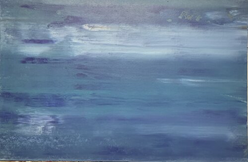 Meerisches Blau by Heike Kirsch, Painting for Sale on Select