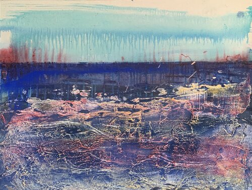 Ostsee-Strand #7 by Heike Kirsch, Painting for Sale on Select