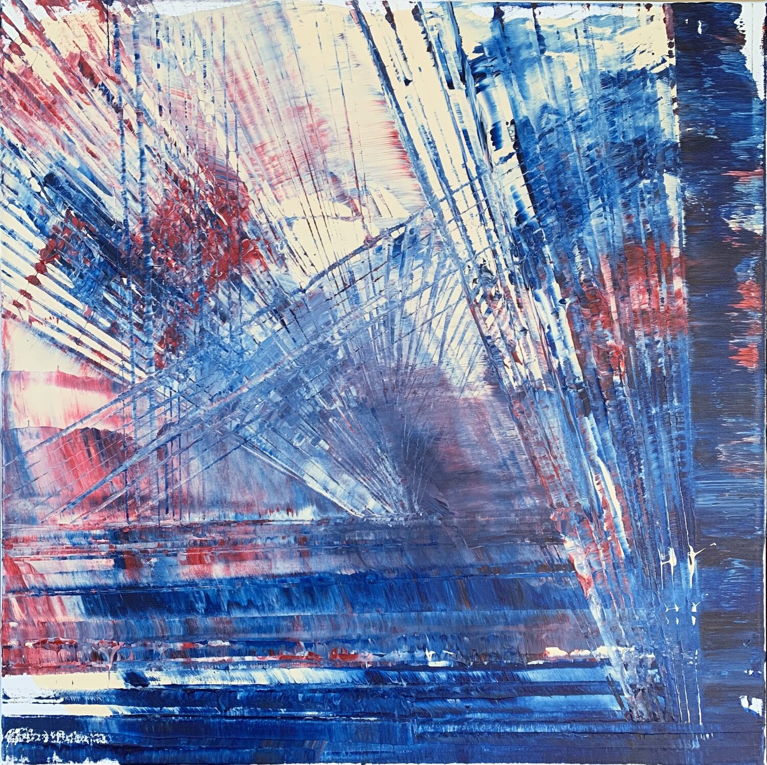 Leuchtfeuer #2 Heike Kirsch Original painting for sale
