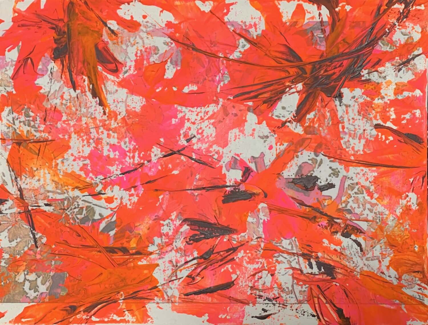 Tanzende Sternmagnolie 2 Heike Kirsch Original painting for sale