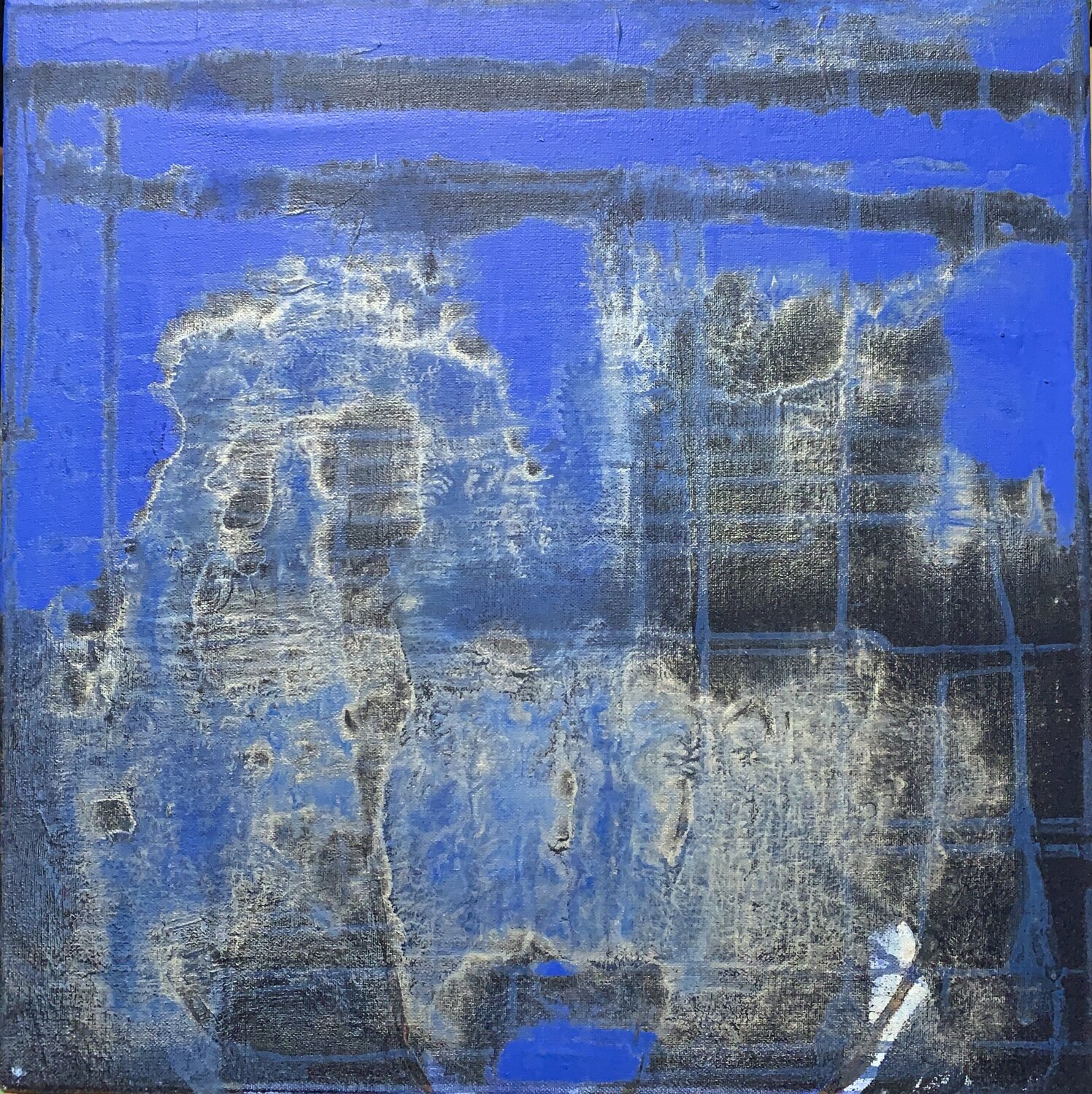 Into The Deep #2 Heike Kirsch Original painting for sale
