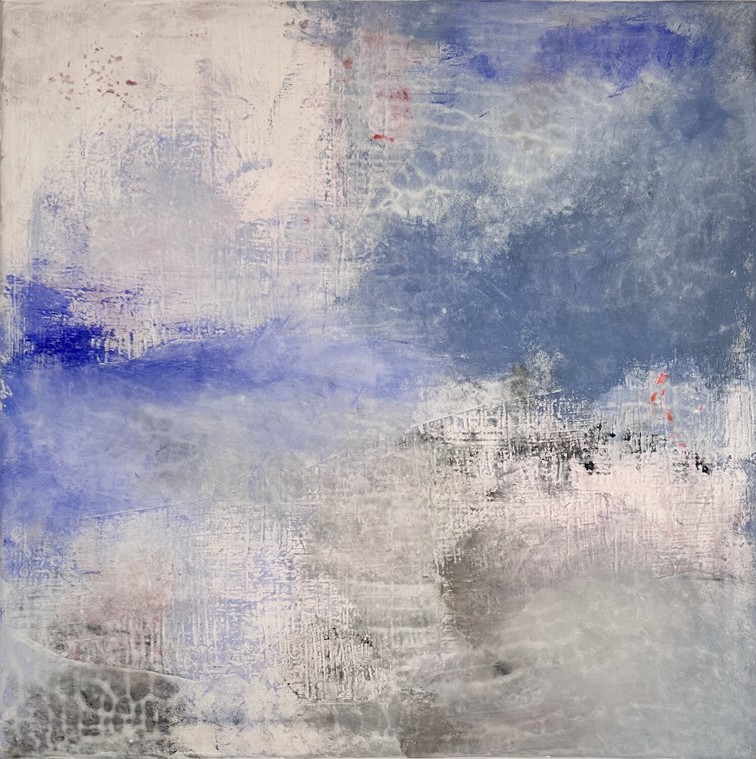 Transforming Baltic Sea stones Three Heike Kirsch Original painting for sale