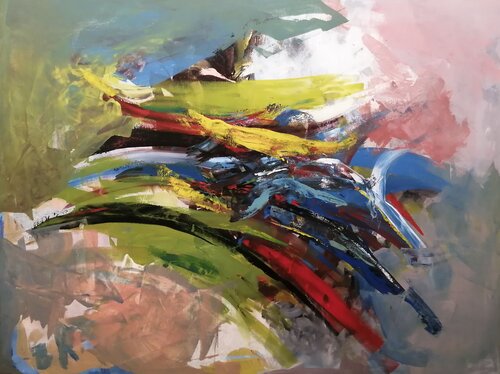 L-128 by TOMAS CÓZAR, Painting for Sale on Select