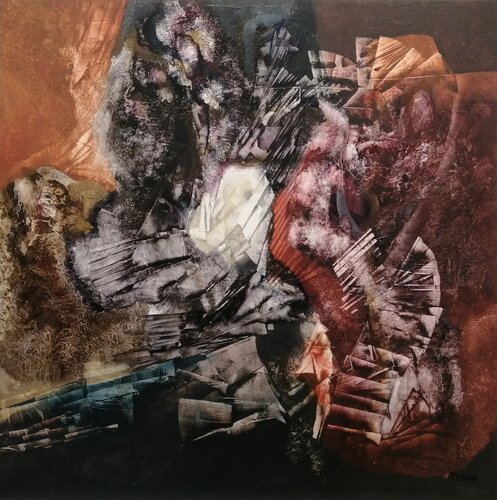 M-23 by TOMAS CÓZAR, Painting for Sale on Select
