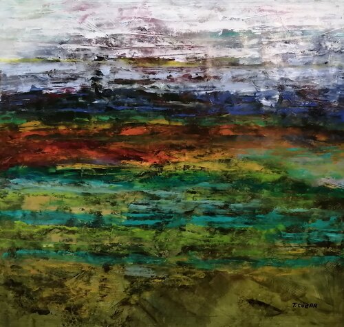L-145 by TOMAS CÓZAR, Painting for Sale on Select
