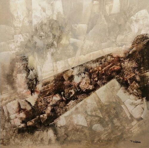 M-17 by TOMAS CÓZAR, Painting for Sale on Select