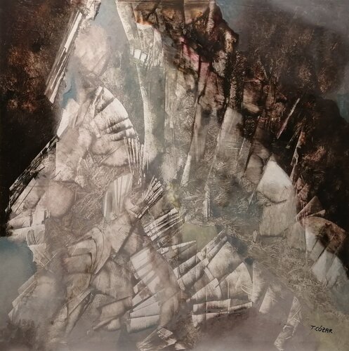M-25 by TOMAS CÓZAR, Painting for Sale on Select