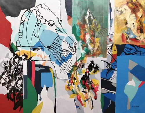 MC-2 by TOMAS CÓZAR, Painting for Sale on Select