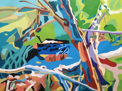 L-161 by TOMAS CÓZAR, Painting for Sale on Select