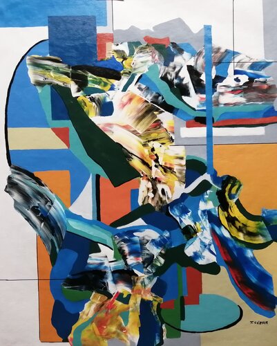 L-164 by TOMAS CÓZAR, Painting for Sale on Select