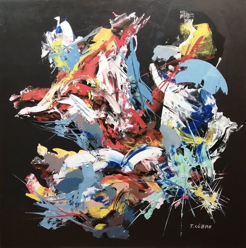 L-182 by TOMAS CÓZAR, Painting for Sale on Select