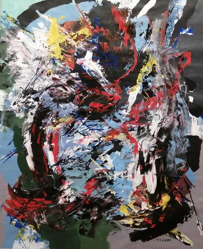 L-185 by TOMAS CÓZAR, Painting for Sale on Select