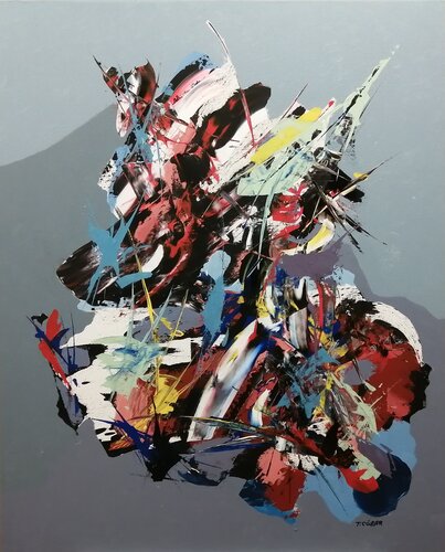 L-186 by TOMAS CÓZAR, Painting for Sale on Select