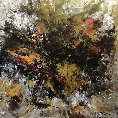 L-190 by TOMAS CÓZAR, Painting for Sale on Select