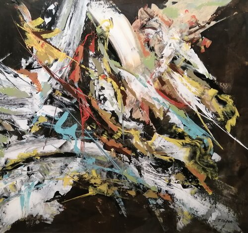 L-191 by TOMAS CÓZAR, Painting for Sale on Select