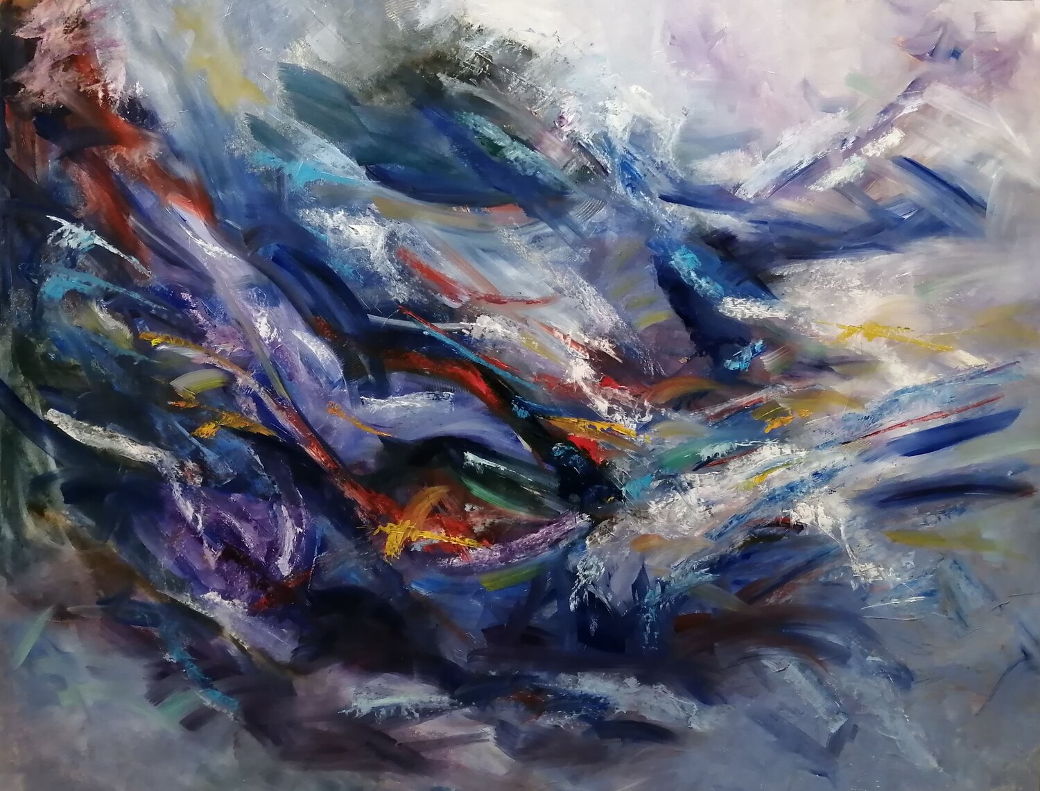 L-130 TOMAS CÓZAR Original painting for sale
