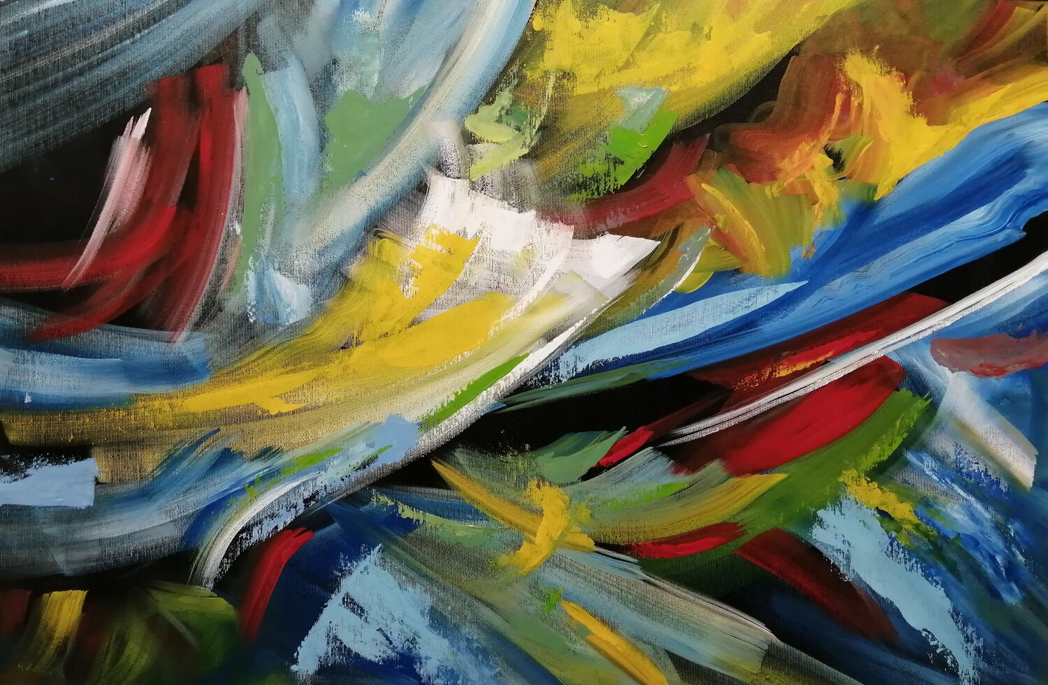 L-137 TOMAS CÓZAR Original painting for sale