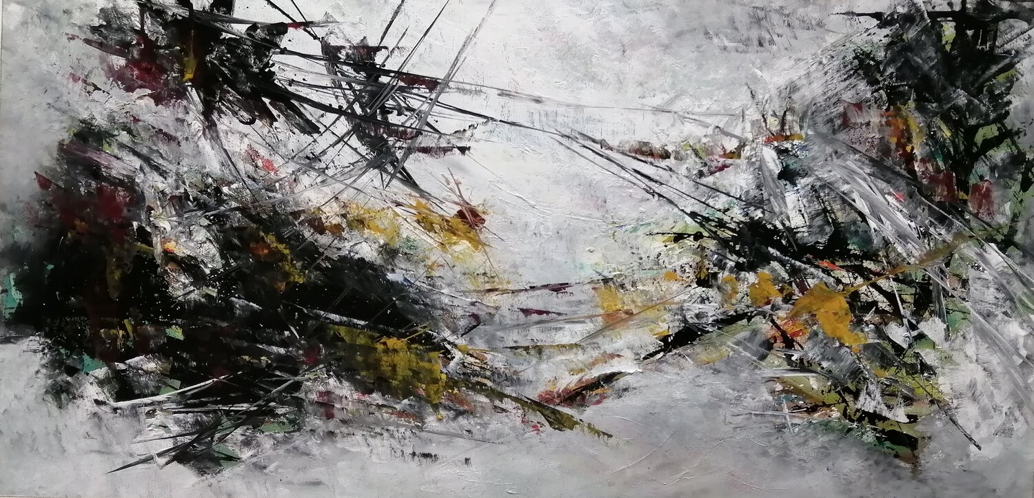 L-138 TOMAS CÓZAR Original painting for sale