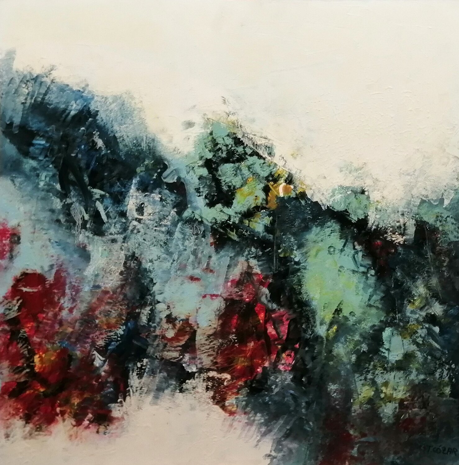 M-9 TOMAS CÓZAR Original painting for sale