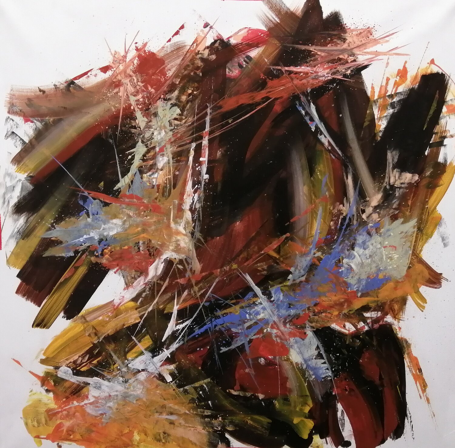 L-142 TOMAS CÓZAR Original painting for sale
