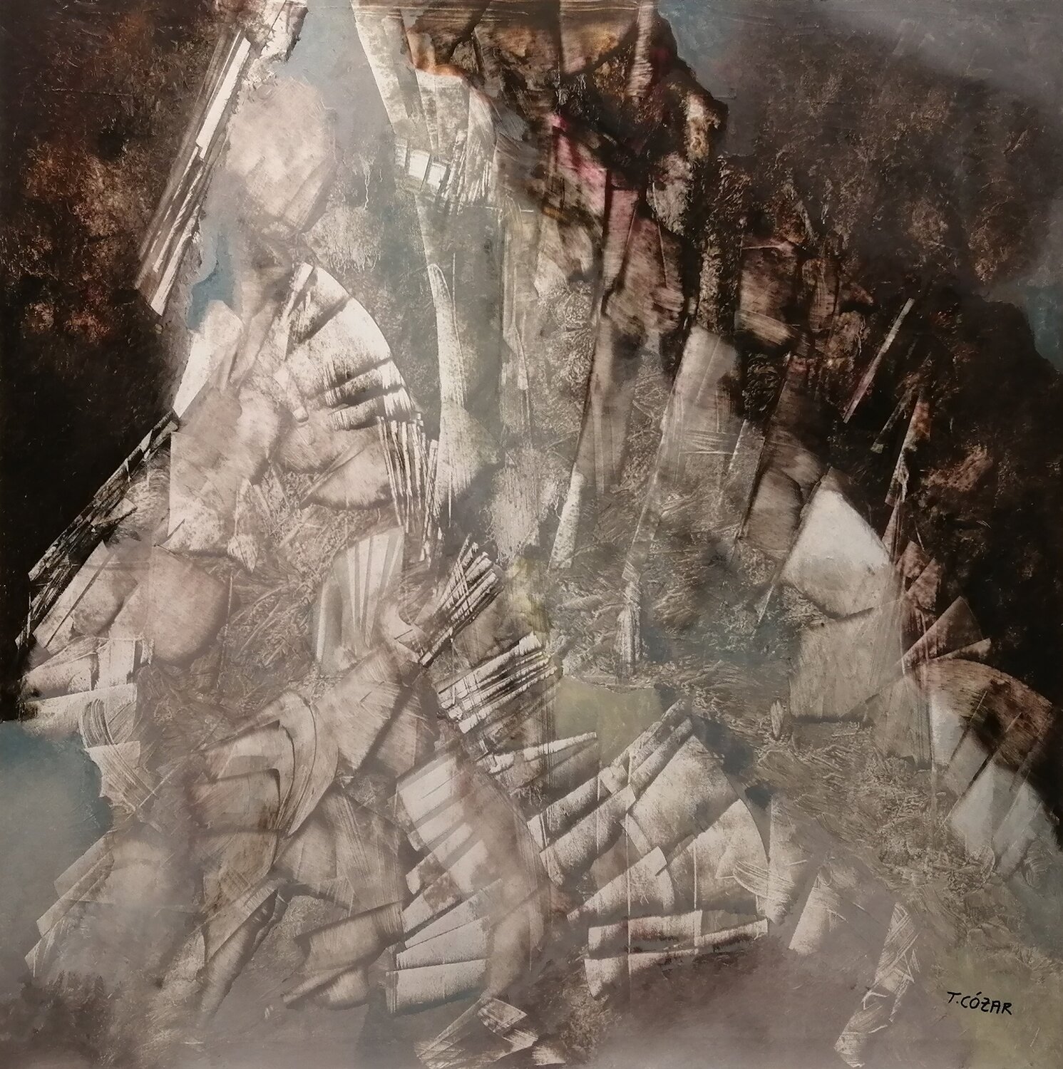 M-25 TOMAS CÓZAR Original painting for sale