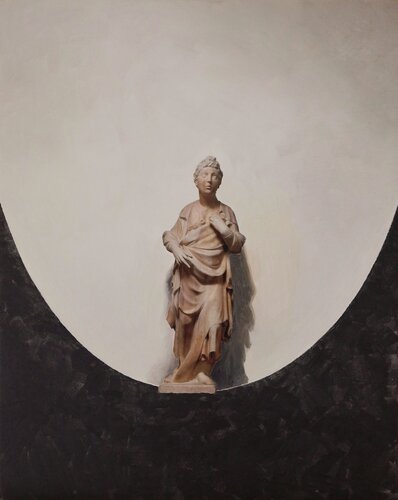 Untitled  (Profetino - Donatello) by Paolo Mori, Painting for Sale on Select