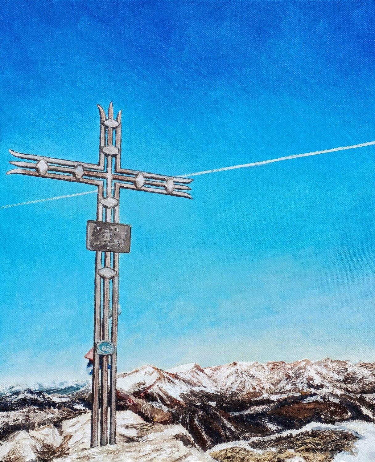 Senza titolo Paolo Mori Original painting for sale