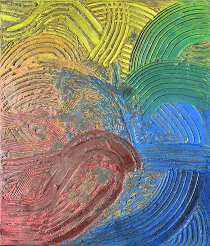 Groove & Ridge by Kim Jun Sung, Painting for Sale on Select