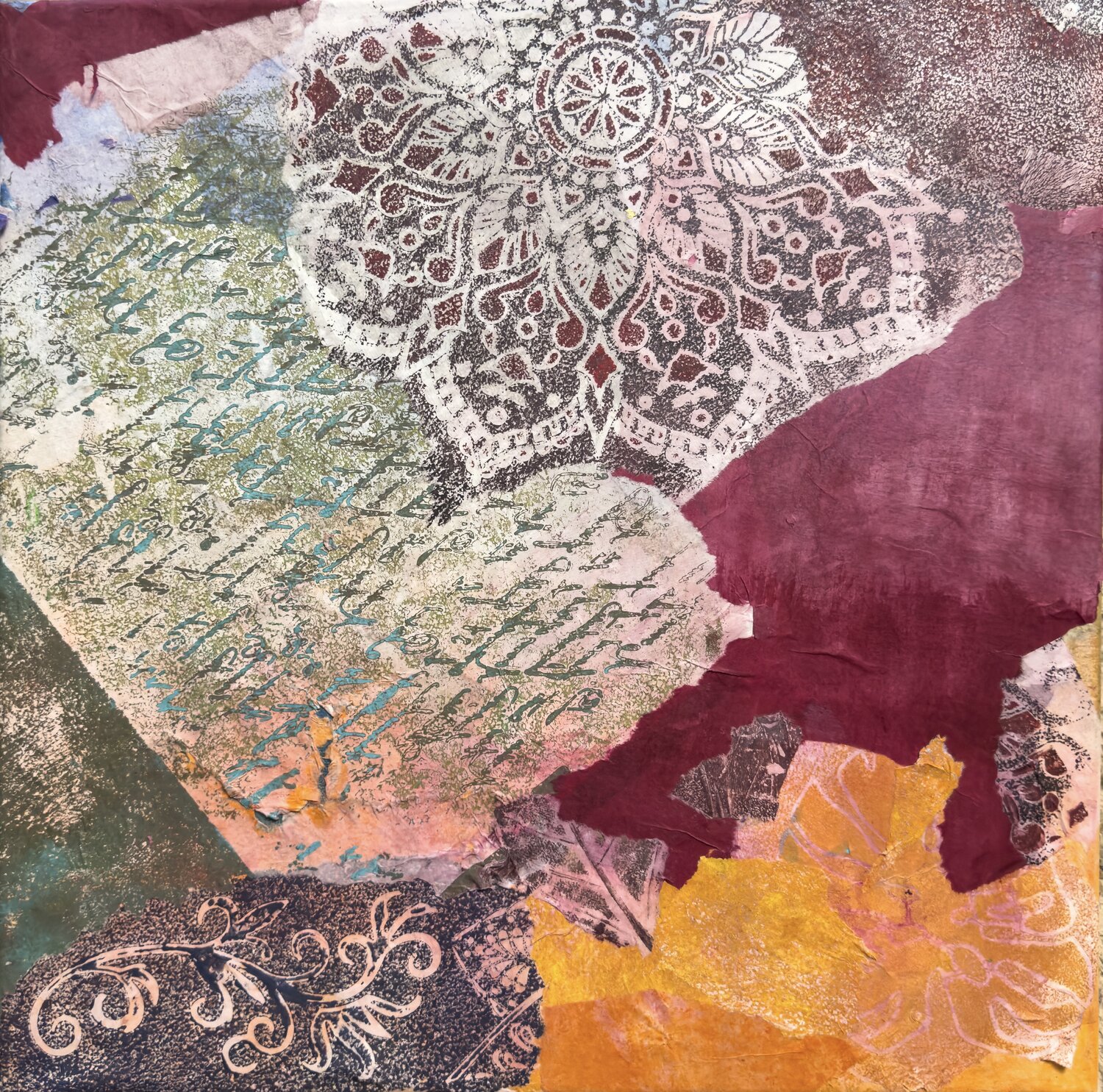 Uncontainable Fragments Kim Jun Sung Original painting for sale