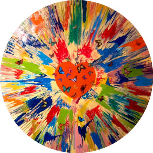Battiti di vita by Massimiliano Max.in.Art, Painting for Sale on Select