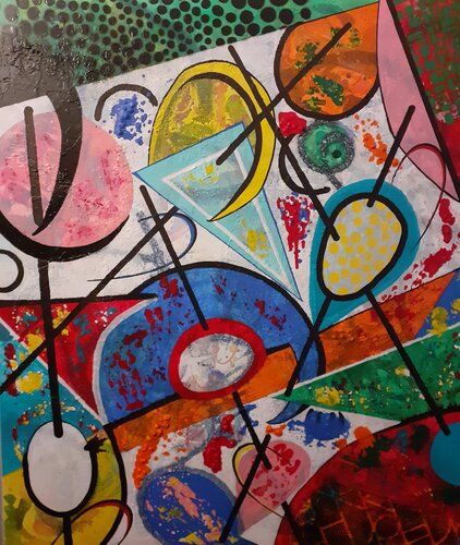 Rilievi  -02 by Massimiliano Max.in.Art, Painting for Sale on Select