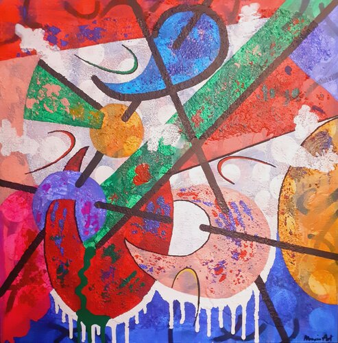 Fluidità by Massimiliano Max.in.Art, Painting for Sale on Select