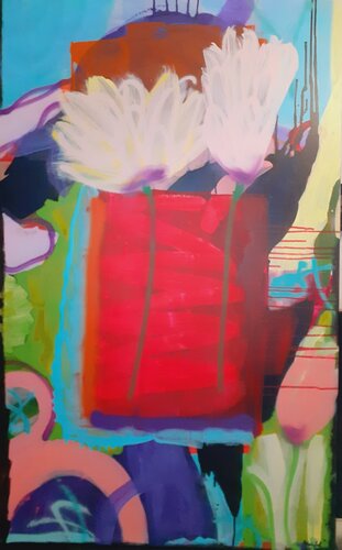 In due per la vita by Massimiliano Max.in.Art, Painting for Sale on Select