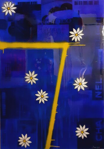 Nel blu by Massimiliano Max.in.Art, Painting for Sale on Select