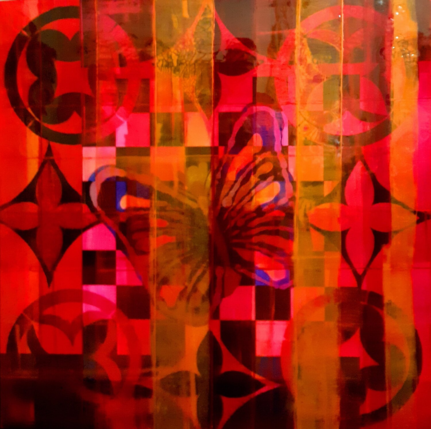 Fashion and contemporaneity Massimiliano Max.in.Art Original painting for sale