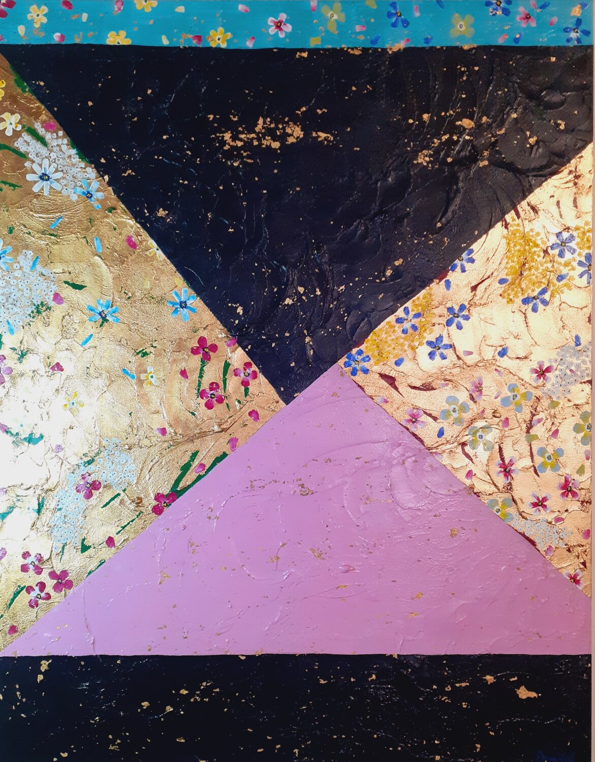 Principio delle cose "02" Massimiliano Max.in.Art Original painting for sale