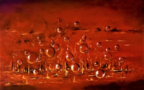FUSION by Patrice Bru, Painting for Sale on Select