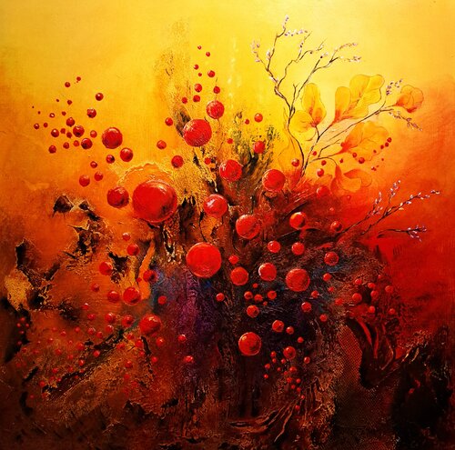 FANTAISIE by Patrice Bru, Painting for Sale on Select