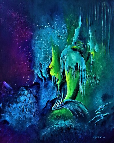 MEERWALD by Patrice Bru, Painting for Sale on Select